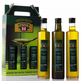 Case: Dorica Rosca Antique 3 bottles of 0,5 l. extra virgin olive oil