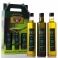 ESTUCHE: Dórica Rosca Antique 3 botellas de 0,5L aceite de oliva virgen extra
