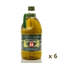 Pack: 6 bottles of 2 l. extra virgin olive oil