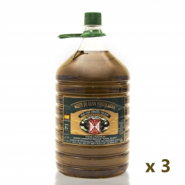 CAJA: 3 botellas de 5L aceite de oliva virgen extra filtrado
