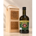 ESTUCHE MADERA: 1 botella de cristal REGAL de 0,5L aceite de oliva virgen extra