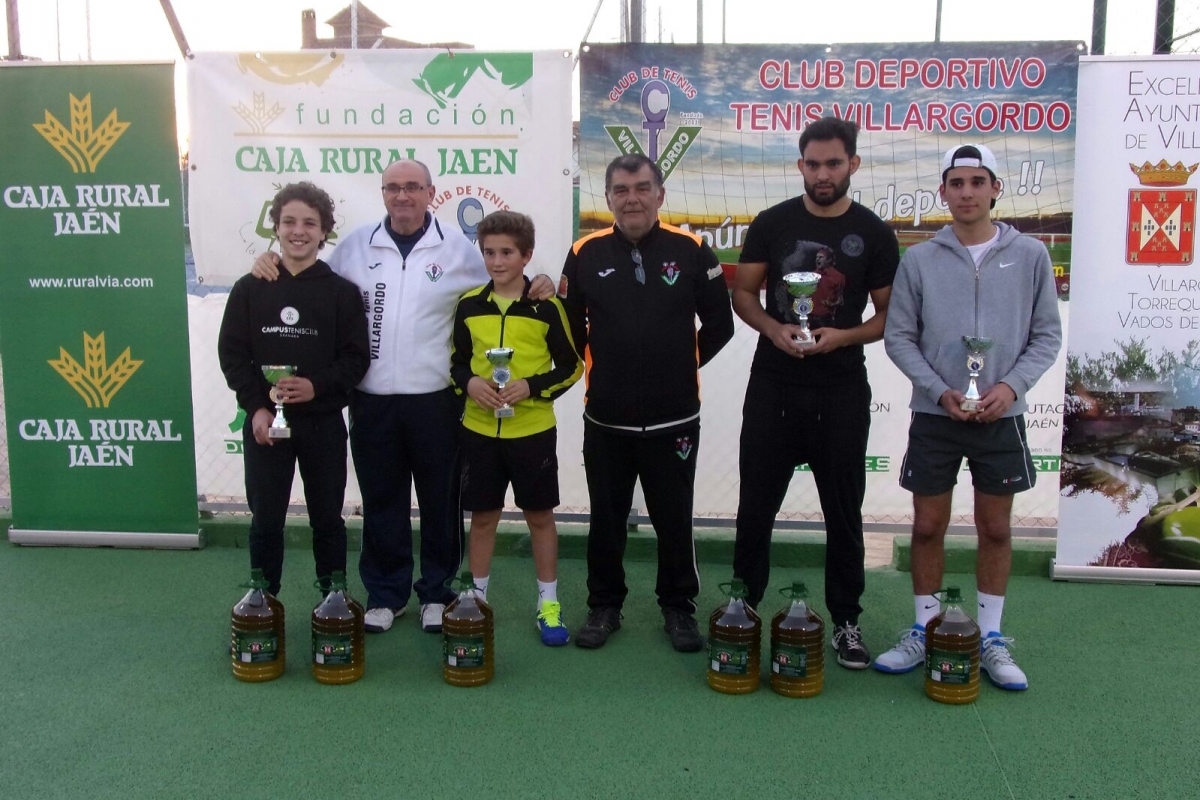 Campeonato de tenis federado en Villargordo